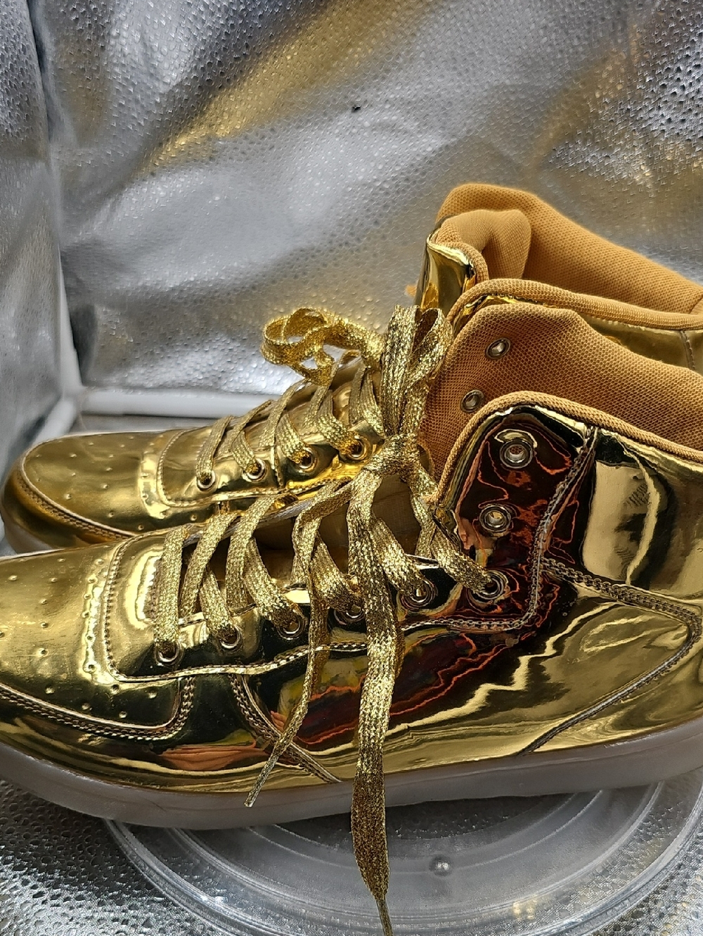 P Gold Mens Garym Gary Majdell Bling New Without Tags Shoe Sz 13. - Picture 4 of 10